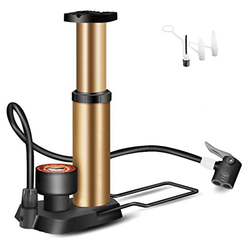 Bike Pump Bicycle Tire Pump with An Air Pressure Gauge //British Valve 160 PSI